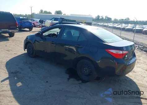 2016 Toyota Corolla Le z USA, uszkodzony, nr VIN 2T1BURHE2GC711359